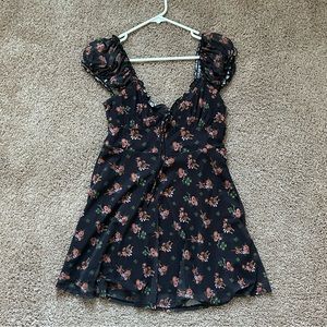 Urban outfitters black lucky mini dress in size M